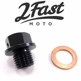 2fastmoto 73-1609b-1 Magnetic Oil Drain Plug 12mm X 1.25mm 10mm For Suzuki