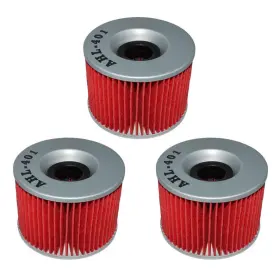 Ahl 605244403930 For Honda Cb350f Cb550 650 750 900 Cbx1000 Gl1100 Gl1200 3pcs Oil Filters