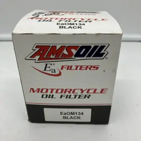 Eaom134 Amsoil New Genuine Ea Motorcycle Engine Oil Filter Black Free Shipping