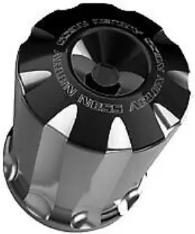 0712-0428 Arlen Ness 03-461 Black Depth Cut Re-usable Oil Filter - 26-0938