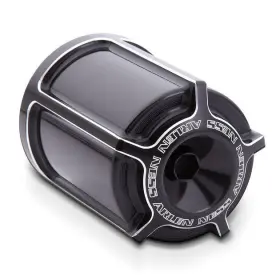 03-463 Arlen Ness Beveled Reusable Oil Filter Black Harley Davidson