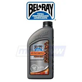 96915-bt1 Bel-ray V-twin Synthetic Engine Oil - 10w50 For Chemical Mb