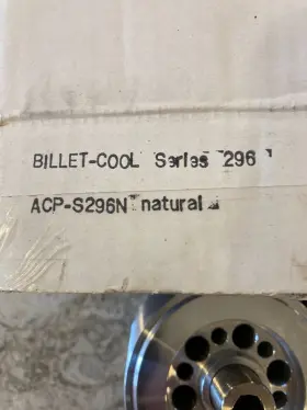 Acp-s296n Billet Cool Harley Oil Cooler By