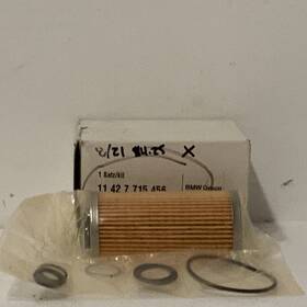 Bmw 11427715456 X12 New Genuine Oem Set For Oil Service Filter