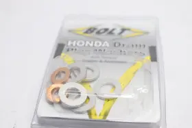 Dpwm6.m8-h Bolt 9-pk Oil Drain Plug Crush Washer Kit Soft Temper Aluminum/copper
