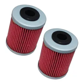 Fl106a1016 Caltric Brand New 2 Pack Oil Filter For Ktm 525 Sx Exc Racing Mxc Xc Xc-w 2003-2009