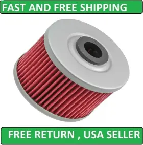 Fl108a1022 Caltric For Kawasaki Z125 Pro 2017-2019 / Z250sl Z250 Sl 2017 Oil Filter
