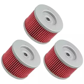 Fl108a1056 Caltric 3 Pack Oil Filter For Honda 650 Xr650l Xr-650l Xr650r Xr-650r 1993-2018