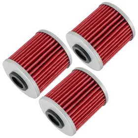 52010-0001 Caltric Fl110a1011 3 Oil Filter For Kawasaki Kx250f Kx250 250 Kx450f 450 2004 2005-2020