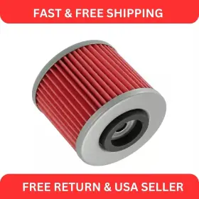 Fl111a1020 Caltric Oil Filter For Yamaha Xvs650 V-star 650 Custom 1998-2016