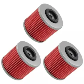 Fl111a1085 Caltric For Yamaha Xvs1100 V-star 1100 Classic 1999-2009 Oil Filter 3-pack