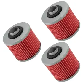 4x7-13440-90-00 Caltric Fl111a1092 3-pack Oil Filter For Yamaha 4x7-13440-01-00