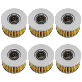 Fl116 Caltric 6 Oil Filters For Honda Foreman Rubicon 500 Trx500fa 00-14 / Cx500c Custom 1979-82