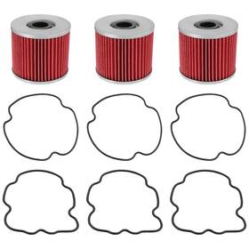 Caltric Fl121a1042 For Suzuki Gs850g Gs850gl 1979 1980 1981 1982 1983 Oil Filter 3-pack