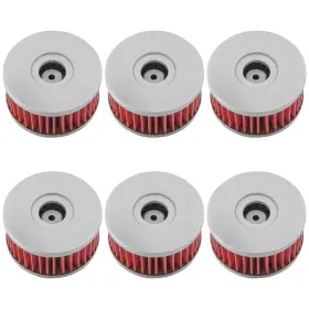 Fl123 Caltric 6 Oil Filter For Suzuki Dr650se 1992-2009 2013-2017 2022-2024 / Sp500 1981-1983 Fl123 Caltric 6 Oil Filter For Suzuki Dr650se 1992-2009 2013-2017 2022-2024 / Sp500 1981-1983