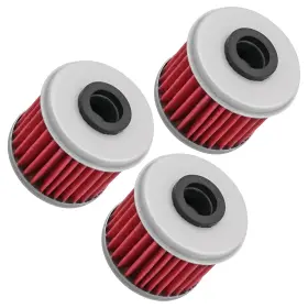 Fl124a1018 Caltric 3 Pack Oil Filter For Honda Crf250r Crf250x Crf250rx 2004 2005 06 07 2008-2020