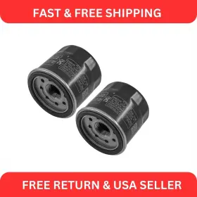 Fl129a1124 Caltric 2 Pack Oil Filter For Honda Gl1800bd Gl1800 Gold Wing 1800 2001-2018