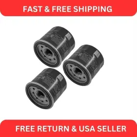 Fl129a1193 Caltric 3 Pack Oil Filter For Honda Vtx1800c Vtx1800r Vtx1800s Vtx1800n1 Vtx1800n2 02-08