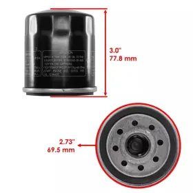 Fl135a1139 Caltric 3 Pack Oil Filter For Honda 1800 Vtx1800 R1 R2 R3 C1 F2 T2 S2 S1 S3 C2 C3 04-07