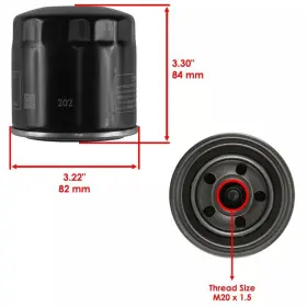 Fl142a1035 Caltric 2 Pack Oil Filter For Kawasaki Ex500 Ninja 500 Ex650 Ex-650 650r 650 Abs