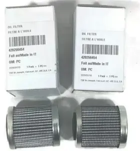 420256454 Can-am Oem New Pair Of Oil Filters Spyder Gs Rs Rss Rt St Sts