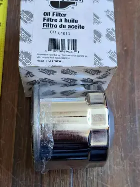 84013 Carquest 887220674354 Car Quest Cfi Chrome Motorcycle Oil Filter