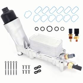Ccscyua 926-959 Upgrade Aluminum Engine Oil Filter Housing Kit Compatible With 2011-2016
