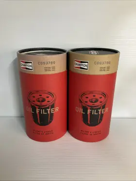 Cos3786 Champion Oil Filter Upc 884429837863 Lot Of 2 Filters