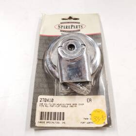 Chrome Specialties 270410 New Oil Filter Housing Frame Boss Cover Fxst Flst 1981-ft91 Harley Softail