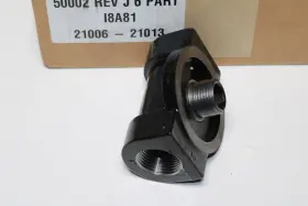 50002 Cimtek Cim-tek 1 Inch Npt In Line Cast Iron Oil Fuel Filter Threaded Spin On Adapter