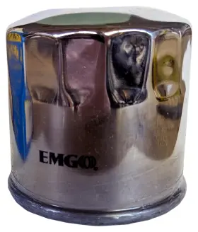 10-82200-5 Cru Emgo Oil Filter Chrome Fits Honda 1984-85 Sabre Vf700s 1982-83 V45 Vf750s 10-82200-5 Cru Emgo Oil Filter Chrome Fits Honda 1984-85 Sabre Vf700s 1982-83 V45 Vf750s
