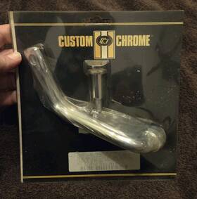 Custom Chrome 26-659 Nos Softail External Oil Filter Bracket Use With 26-652 Or 26-650 84-up