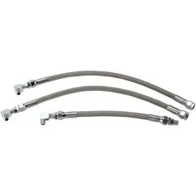 0711-0042 Drag Specialties Stainless Steel Braided Oil Line Kit