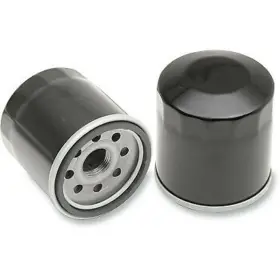 0712-0479 Drag Specialties Oil Filter - Black Indian