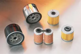 14-0003b-bx-18 Drag Specialties Spin-on Oil Filter Black#ds275204