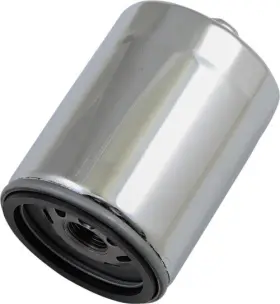 14-0020cknu Drag Specialties Spin-on Oil Filter - Chrome 0712-0642