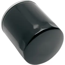 14-0024bk-bx18 Drag Specialties 0712-0022 Spin-on Oil Filter - Black With Nut