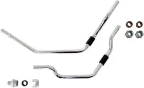 173783 Drag Specialties Oil Filter Line Kit Chrome #173783 Harley Davidson