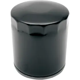 14-0020b-bx18 Drag Specialties 70183 Oil Filter Black Harley Davidson