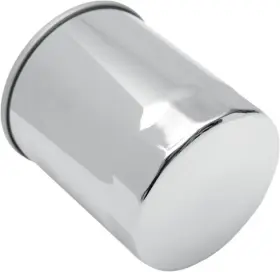 70186 Drag Specialties Oil Filter Chrome Harley Davidson