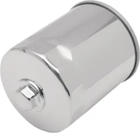70194 Drag Specialties Oil Filter With Nut Chrome Harley Davidson