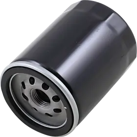 14-0020bknu Drag Specialties 712-0643 Oil Filter With Nut - Black M8