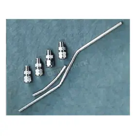 Ds-246010 Drag Specialties Custom Chrome Rocker Oil Lines -