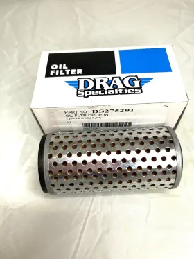 Ds-275201 Drag Specialties Harley Davidson 63840-53 Oil Filter Nos In Tank Shovel Xl
