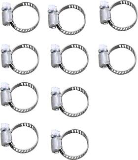Drag Specialties Ds2152 Mini Clamp - Stainless Steel 10-pack