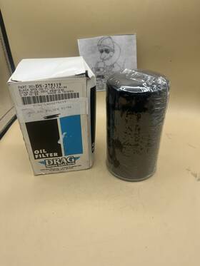 Drag Specialties Ds275119 Nos- Black Spin On Oil Filter For 91-98 Dyna Ds-275119