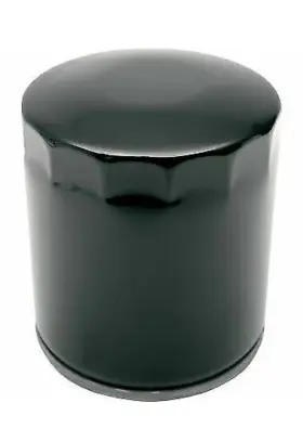 Ds275204 Drag Specialties Black Oil Filter For Harley Evo #ds275204