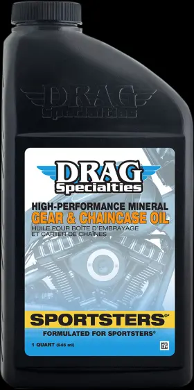 198932 Drag Specialties Oil Gear/chain 1 Quart For Harley-davidson