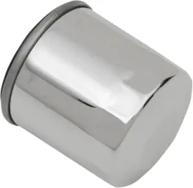 T14-0025c Drag Specialties - Oil Filter Chrome Indian