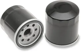 T14-0026b Drag Specialties Oil Filter - Black For Victory